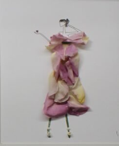 Mini Lady with Floral Dress